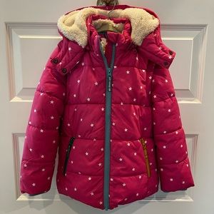 Mini Boden | Girls Winter Puffer Jacket | Like new | size 6-7 |